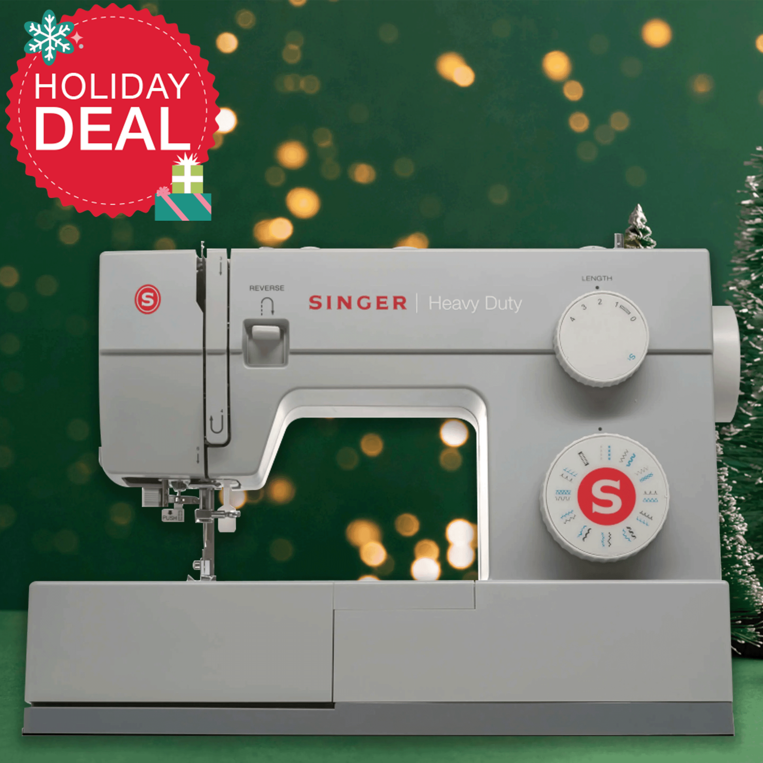 SINGER® Heavy Duty 44S Mechanical Sewing Machine, Powerful Performance, Great for All Projects & Fabrics, Four Accessory Feet included, Easy to Use, Professional Results - Walmart.com