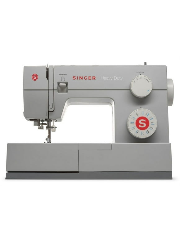SINGER® Heavy Duty 44S Mechanical Sewing Machine, Powerful Performance, Great for All Projects & Fabrics, Four Accessory Feet included, Easy to Use, Professional Results