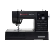 SINGER  Heavy Duty 6600C Sterling Computerized Sewing Machine + Accessory Kit | 100 Built-In Stitches, 215 Stitch Applications | 1100 Stitches/min | Metal frame, LCD Screen & 6 One-Step Buttonhole