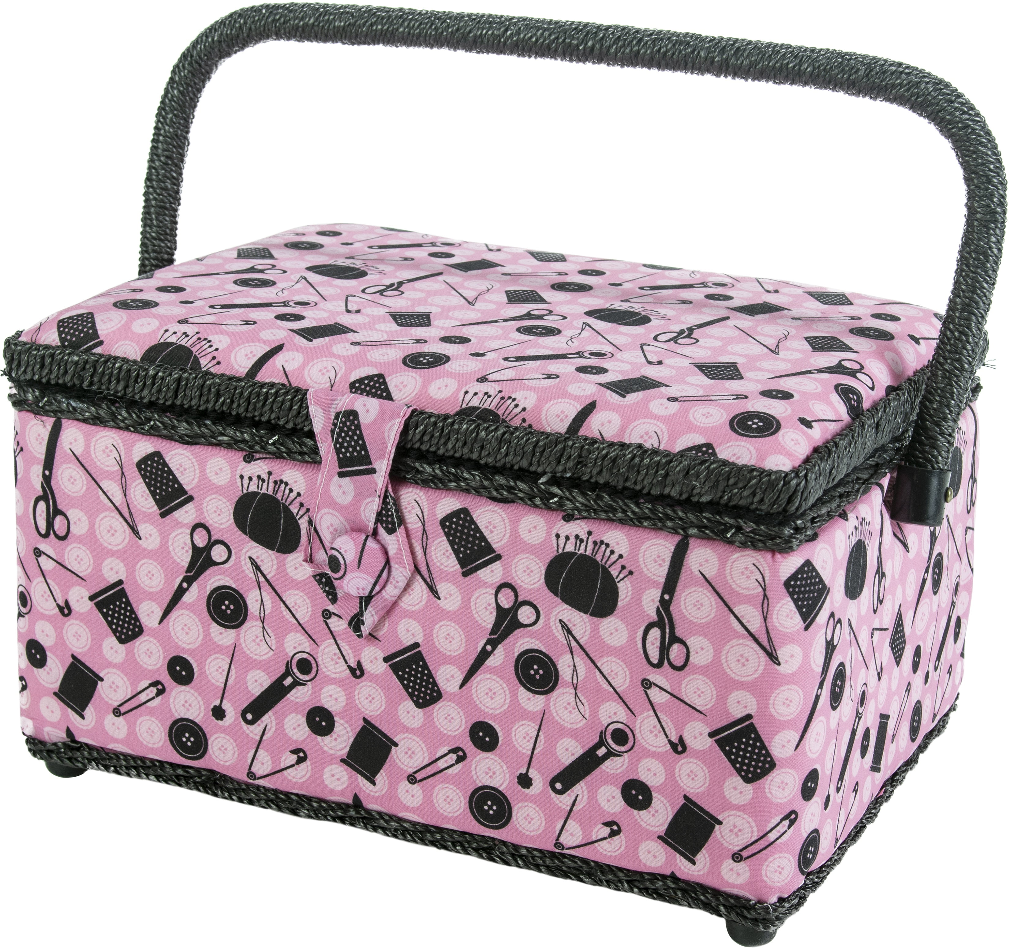 Singer® Beginners Pink Sewing Kit In Designer Pouch