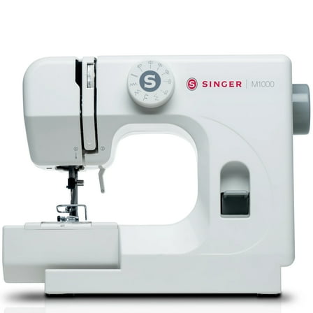 SINGER M1000 Sewing Machine   Accessories | 32 Stitch Applications | Compact, Lightweight & Portable - White