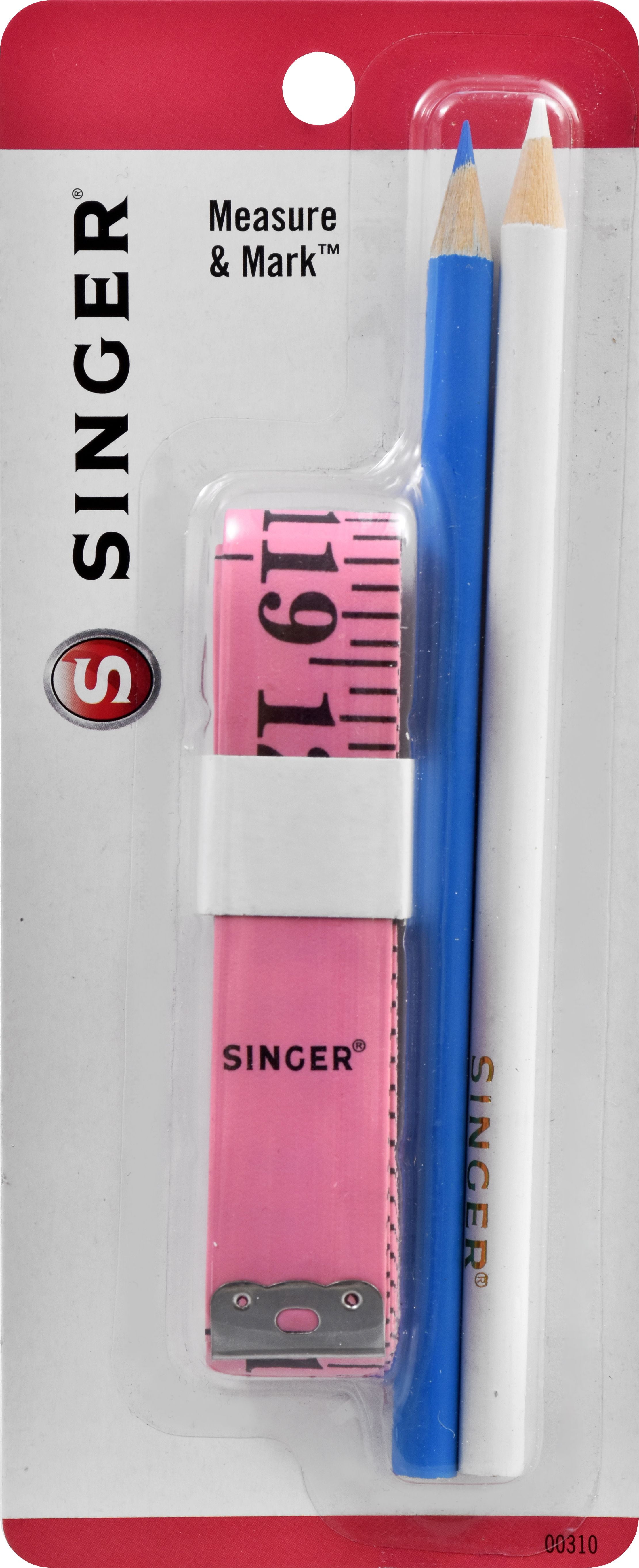 SINGER Measure & Mark Combo with Tape Measure & Pencils, 3 Piece 
