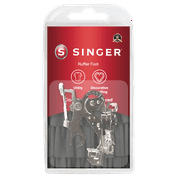 SINGER® Ruffler Attachment Presser Foot For Low-Shank Sewing Machines