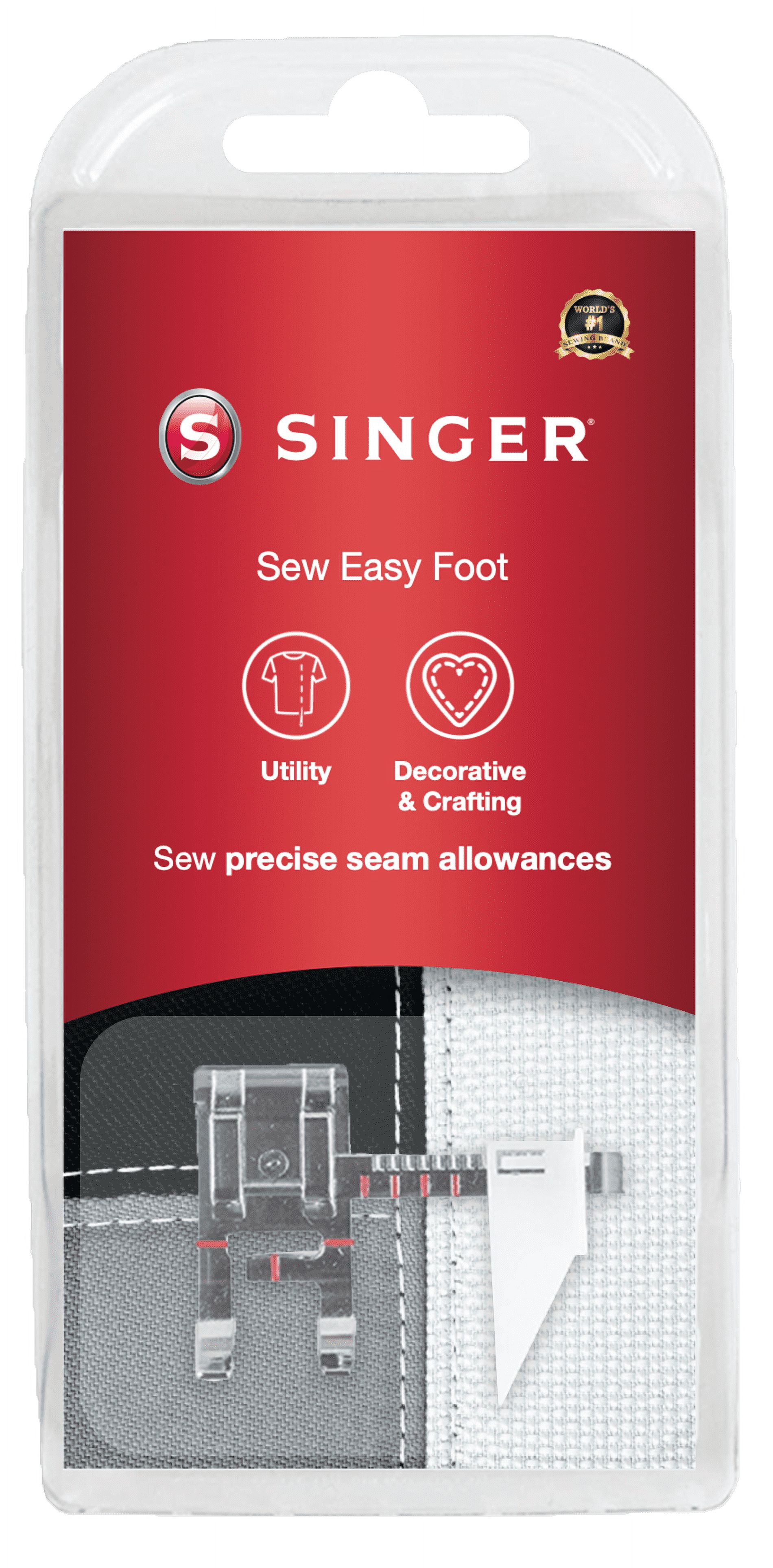 SINGER® Sew Easy Foot with Adjustable Guide