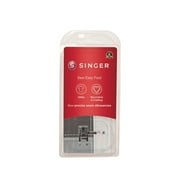 SINGER  Sew Easy Presser Foot, Built-in Ruler for Straight Seams, Precision Topstitching Foot, Accurate Edge Stitching, Compatible with Low-Shank Household Compatible