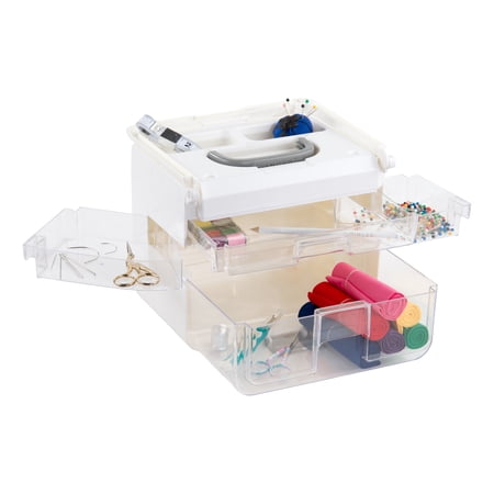 SINGER Sew-It-Goes Craft Storage Container, Sewing and Craft Organizer for Sewing Supplies, Beads, & Art Supplies