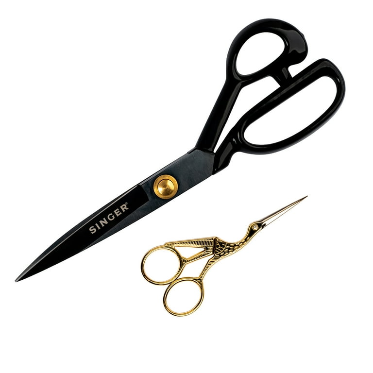 Singer Forged Stork Embroidery Scissors 4.5 Gold