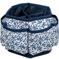 thumbnail image 1 of SINGER Sewing Storage Desktop Spinner, Craft Organizer, Navy Floral Print, 1 Count, 1 of 9
