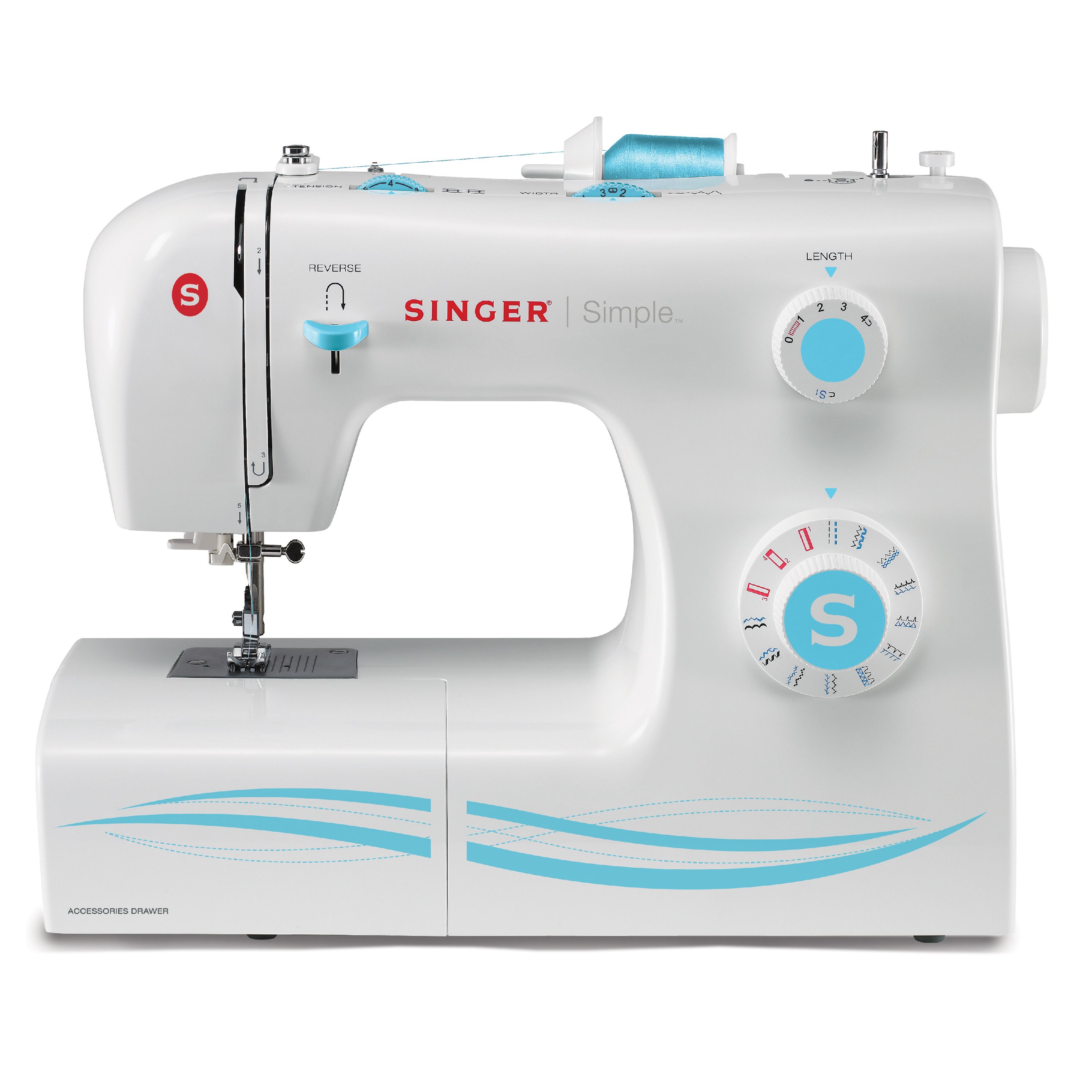SINGER® Simple™ 2263 Sewing Machine with 97 Stitch Applications - image 1 of 13