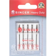 SINGER Size 110/18 Heavy Duty Sewing Machine Needles 5 Pack