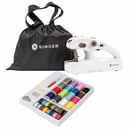 SINGER Stitch Quick + Portable Cordless Mending Machine Bundles (Stitch Quick + & Sewing Kit)