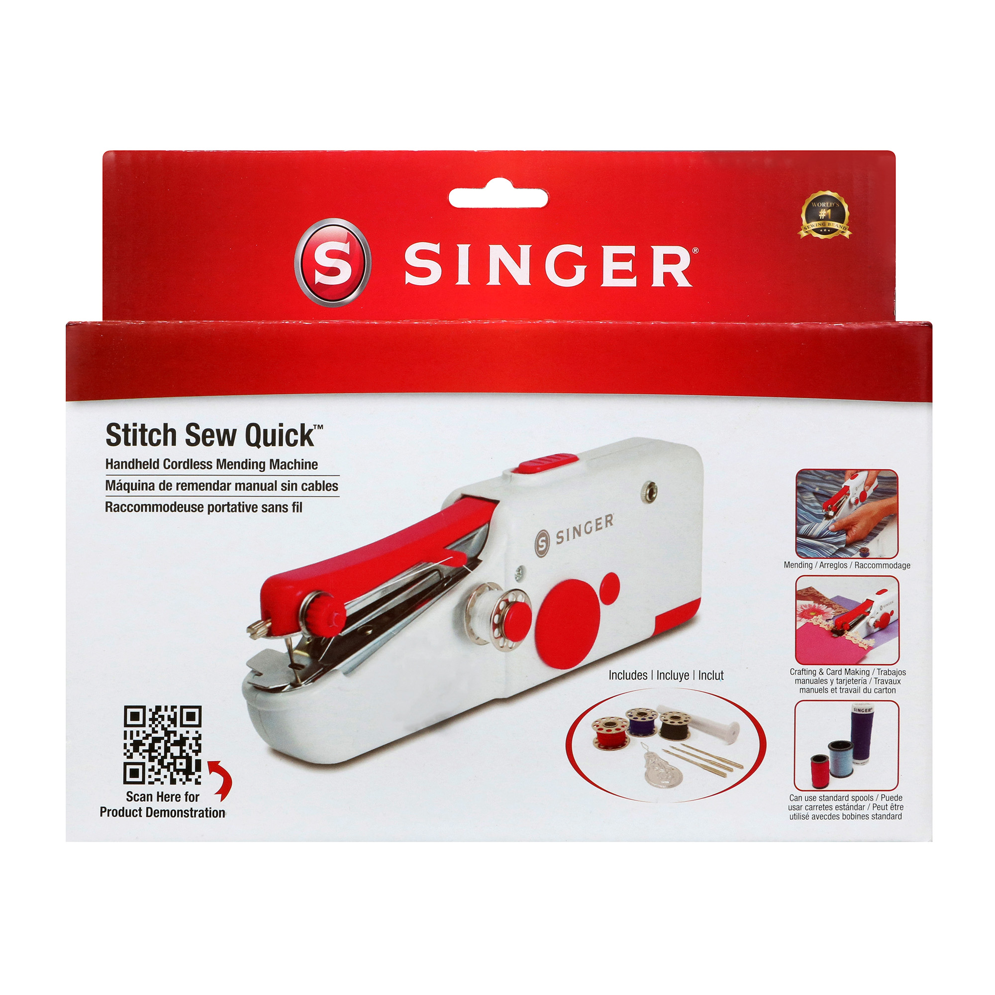 SINGER Stitch Sew Quick Handheld Mending Machine - image 1 of 6