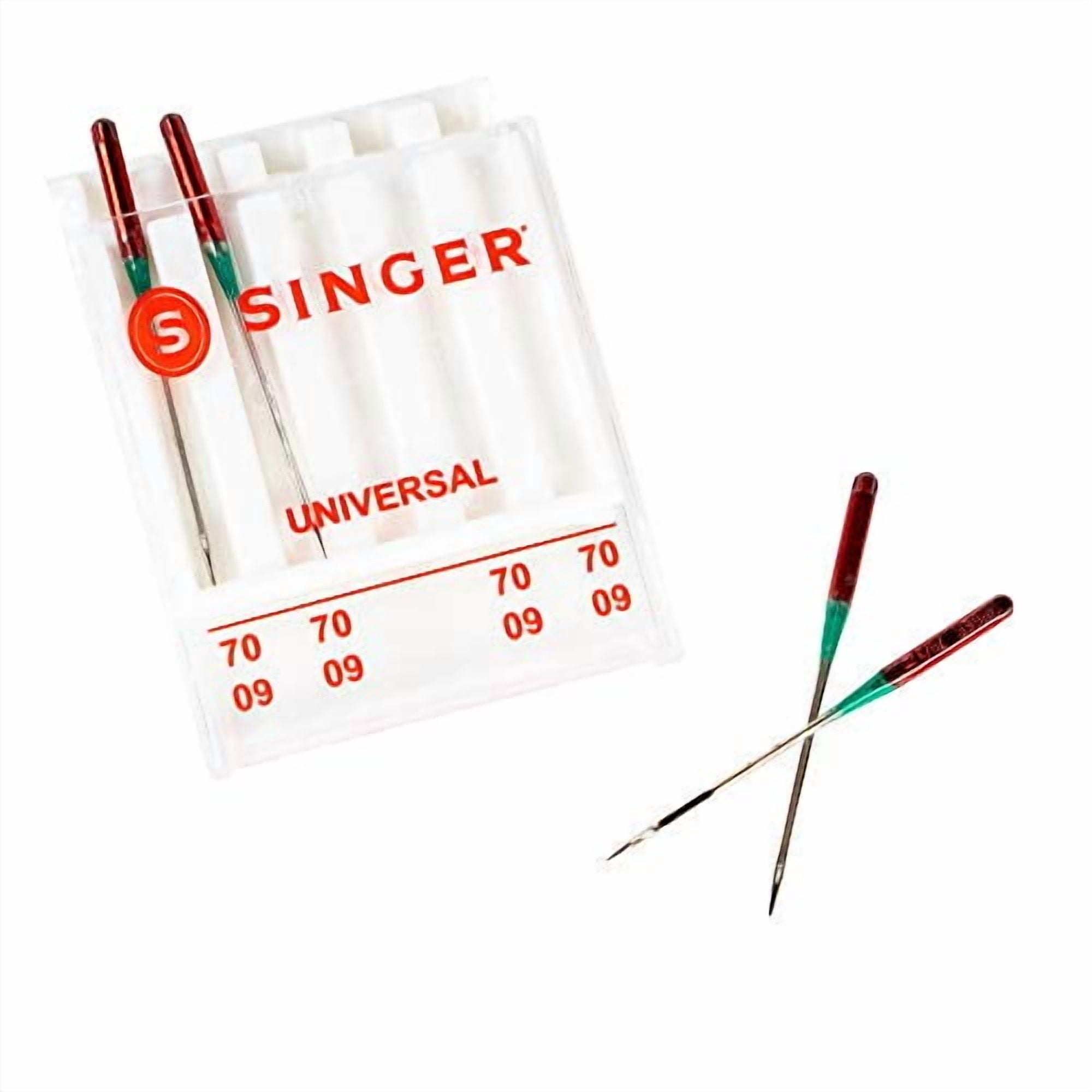 Singer Ball Point Sewing Machine SINGER Ball Point Sewing Machine Needles, Size 100/16 - 4 Count ...
