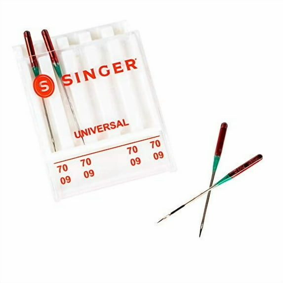 SINGER Ball Point Sewing Machine Needles, Size 100/16 - 4 Count
