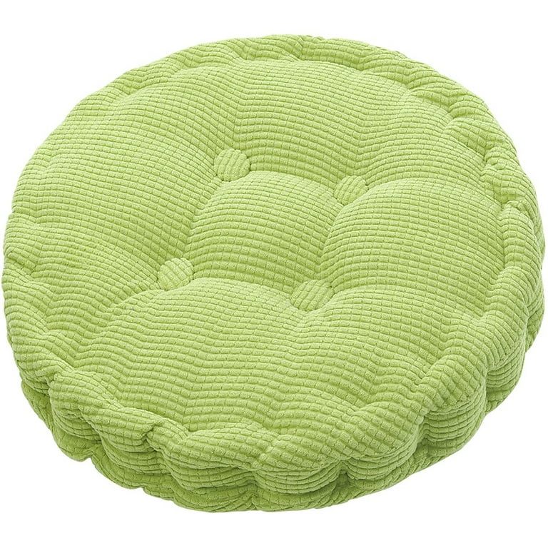 SINGES 20inch Round Chair Cushion Soft Thicken Tufted Corduroy