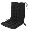 thumbnail image 1 of SINGES Rocking Chair Cushion and Pads Corduroy Chair Cushion with Ties Back and Seat Cushion for Desk Chair, Dining Chairs, Kitchen Chair, Lounge Chair 17.5x39 in, 1 of 6