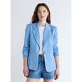 thumbnail image 1 of Free Assembly Women's and Women's Plus Single Breasted Blazer, Sizes XS-4X, 1 of 6