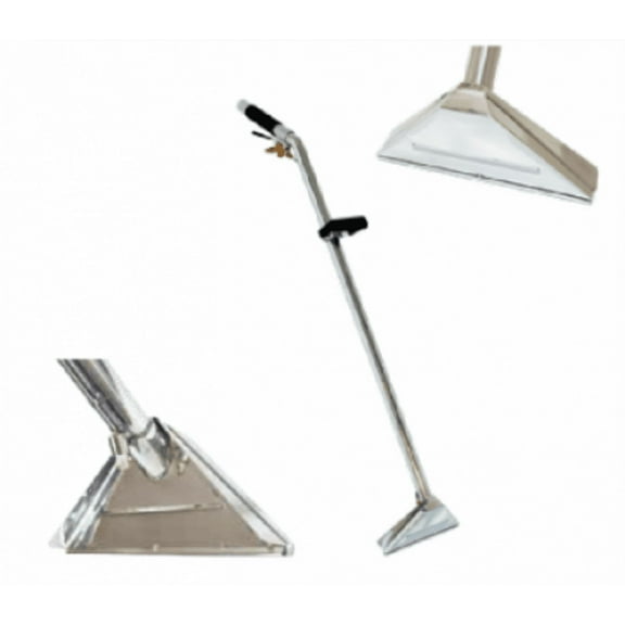 SINGLE JET 12" STAINLESS STEEL CARPET WAND