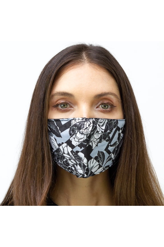 SINGLE PACK FACE MASK WITH ADJUSTABLE STRAPS AND POCKET FOR FILTER