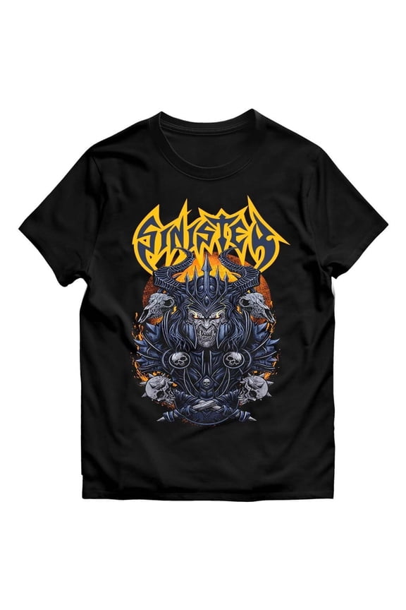 SINISTER Band Album Music Cotton Black All Size Unisex T Shirt TT103