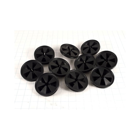 Appliance Factory Parts SINK STOPPER BAFFLE BLACK 10 PACK 83669410PACK