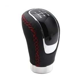 SINKITA Shift Knob 5 Speed Stick Shift Handle, Leather Universal Gear Shifter Knobs Fit Manual Vehicle