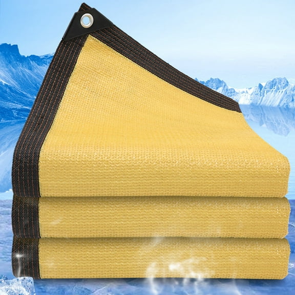 sinkoo Sun Shade Cloth, 6.5'*6.5'(2m*2m), Sports & Outdoors Sunshade 85% Shade Fabric Sun Shade Cloth Privacy Screen With Reinforced Grommets For Outdoor Patio Garden Pergola Cover Canopy, Beige