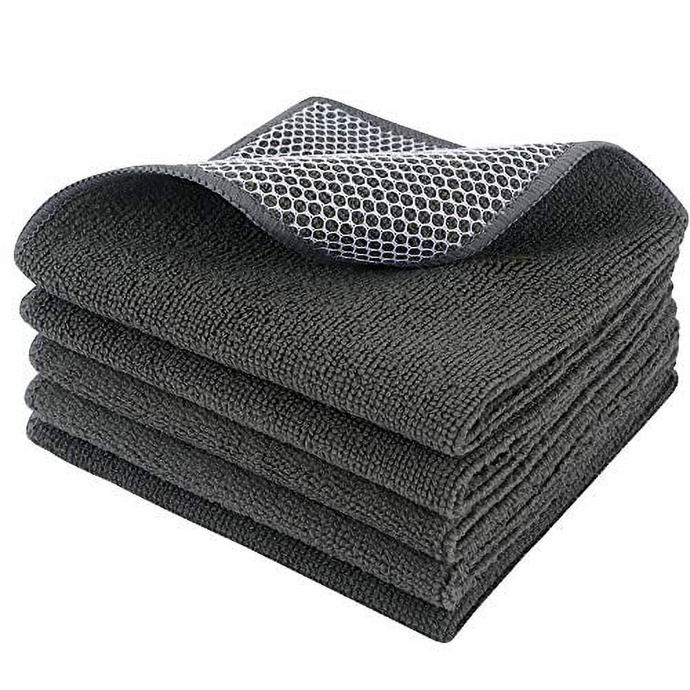 SINLAND Microfiber Dish Cloths Wash Clothes for Kitchen Best Kitchen