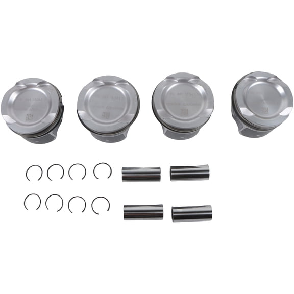 SINOCMP 1 Set Piston and Ring Kit Compatible with Mercedes-Benz A2820300700