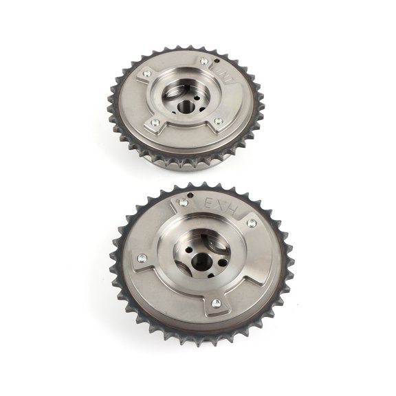 SINOCMP 2pcs Camshaft Adjuster (without screws) 13050-0V010+13070-0V010  Fits Toyota Camry RAV4 Highlander Venza
