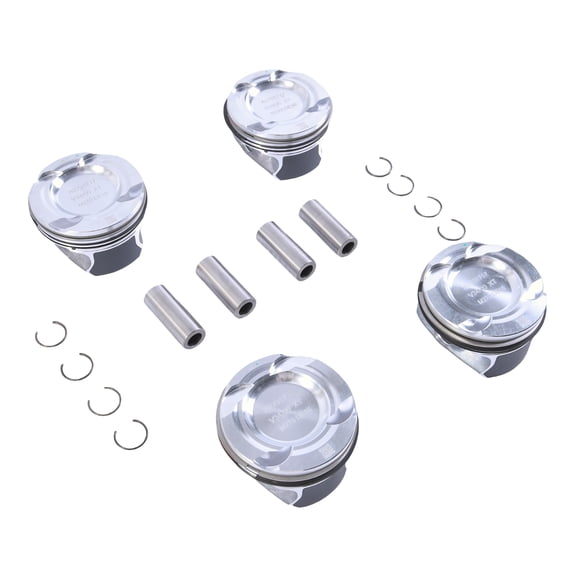 SINOCMP 4pcs Piston Ring Set Compatible with Mercedes-Benz A200 CLA200 GLA200 1.6L Turbo M270.910 2700301717