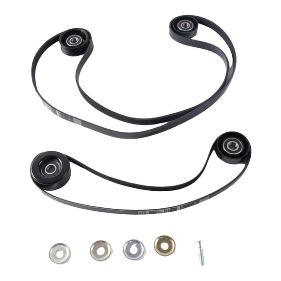 SINOCMP Belt Idler Pulley Kit FYE337042 for VT VX VU VY VZ V8 LS1 LS2 GEN3 5.7 6.0L NEW