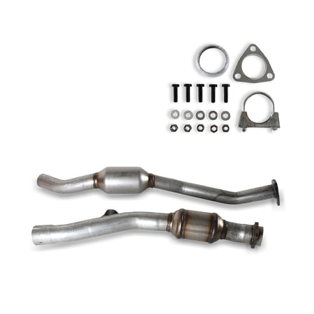 SINOCMP Direct Fit Rear Catalytic Converter for 2009-2010 Subaru Impreza Outback Legacy Forester 2.5L 55585