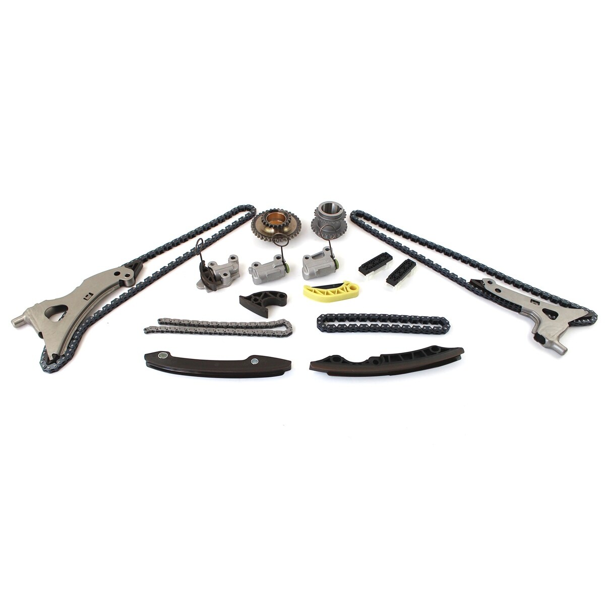 Ml350 Rails SINOCMP Engine Timing Chain Kit - with Gear Tensioners Guide Rails Fits ...