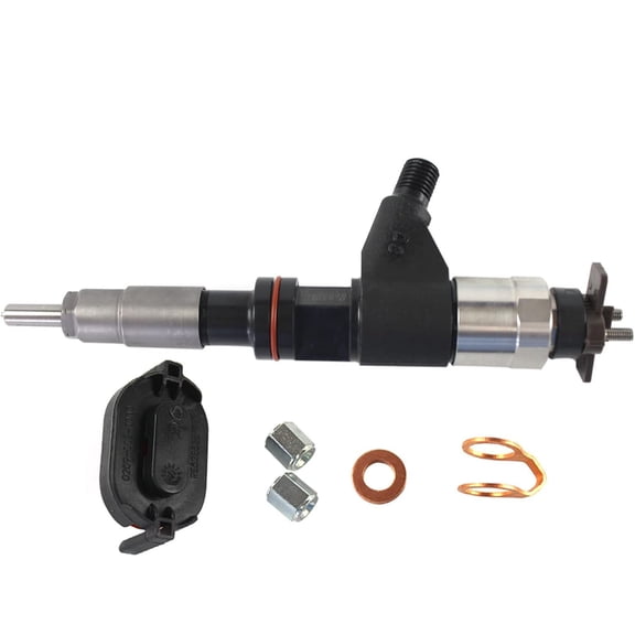 SINOCMP Fuel Injector RE546784 RE531209 RE530362 SE501925 Fits for John Deere 4.5L 6.8L Reman 4045T 6068T Injector Assembly Engine Excavator Common Rail Fuel Injector Replace Part