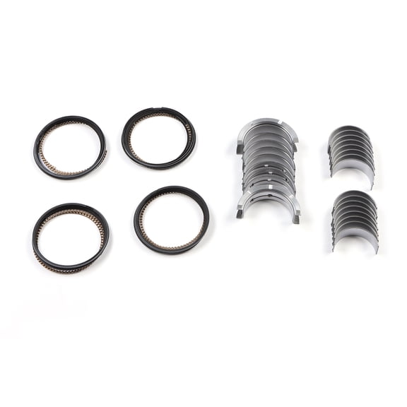 SINOCMP High quality Piston Rings + Std Rod & Main Bearing Set - Fits 99-16 Chevy GM Gen III/IV LS 4.8L 5.3L