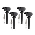 thumbnail image 1 of SINOCMP Ignition Coil Iridium Spark Plug Kit - 8 Piece - Compatible with Toyota Yaris 2017-2019 Scion 2016 1.5L UF822, 1 of 8