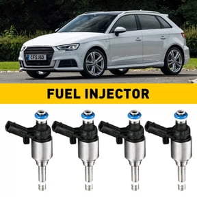 SINOCMP Set of 4 Fuel Injectors Part 06H906036AE Nozzles for GTI Passat VW CC Audi A4 A5 2.0T