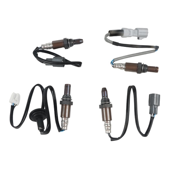 SINOCMP Up + Downstream Oxygen Sensor 4-Piece for 2004-2006 Toyota Sienna 3.3L 234-9042, 234-4168, 234-9012, 234-4516
