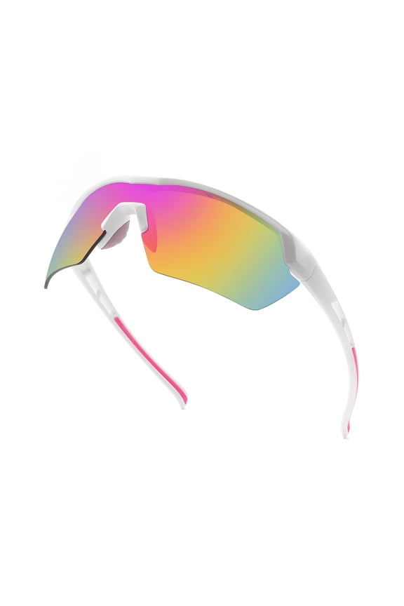 Kids Sunglasses Youth Baseball Sunglasses Lightweight UV400 Sports Cycling Sunglasses for Boys Girls