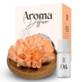 thumbnail image 1 of SINT Aroma Diffuser Diatomite Carnation Flower with Wooden Stand | Essential Oil Diffuser with Aromatherapy Fragrant Oil | Diffusers for Home, Oil Diffuser, Room Decor | Orange, Fig Fragrance 10 ML, 1 of 11