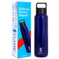 thumbnail image 1 of SINT 27 Oz Sports Bottle BPA Leak Proof, Stainless Steel, Vacuum Insulated, for Gym & Travel, 1 of 8