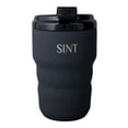 thumbnail image 1 of SINT 12 oz Stainless Steel Insulated Coffee Mug with Flip Lid, Spill-Proof Travel Tumbler for Hot or Iced Drinks, Grey, 1 of 7