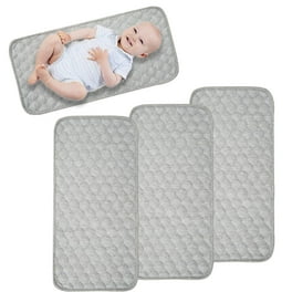 Amerteer Waterproof Diaper Changing Pad (23.6 inchx 29.5 inch), Washable Reusable Breathable Leak Proof Infant Mattress Pad Portable Travel Baby