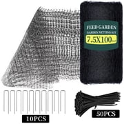 Alpacasso Garden Netting,7 x 100 Feet Reusable Chicken Wire for Plants Fruit Trees Vegetables Against Birds, Deer and Other Animals