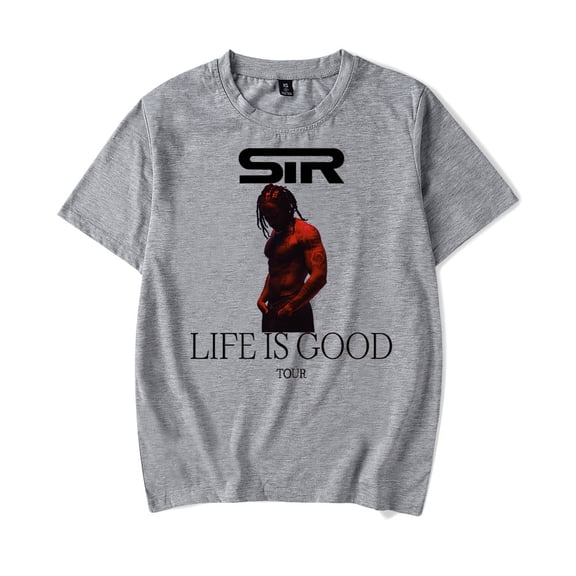 SIR Life Is Good Tour 2024 T-Shirt Women Men Casual Fashion Short Sleeve Tee