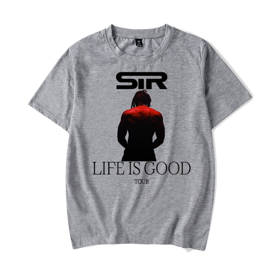 SIR Merch Life Is Good Tour 2024 T-Shirt Women Men Casual Fashion Short Sleeve Tee