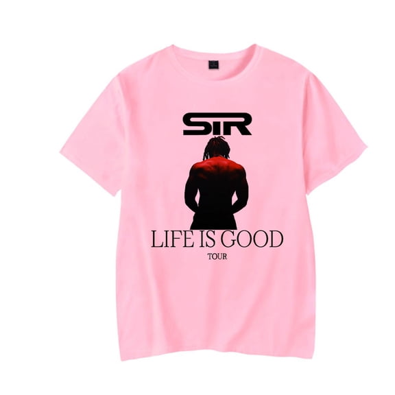 SIR Merch Life Is Good Tour 2024 T-Shirt Women Men Casual Fashion Short Sleeve Tee