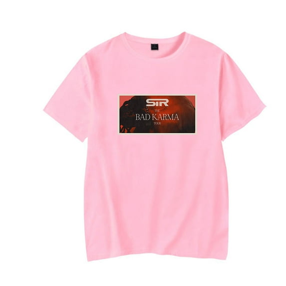 SIR Rapper The Bad Karma Tour 2024 T-Shirt Women Men Casual Fashion Short Sleeve Tee