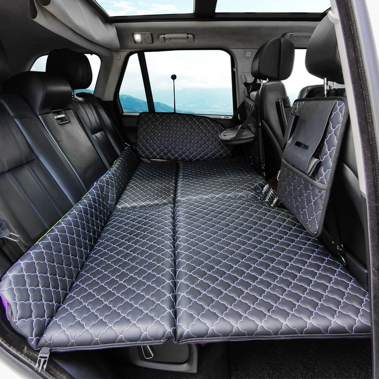 SIRUITON Non Inflatable Car Bed Mattress Foldable Portable SUV Mattress Car Back Seat Extender With Storage Bag Car Travel Camping Mattress for Sleeping Walmart